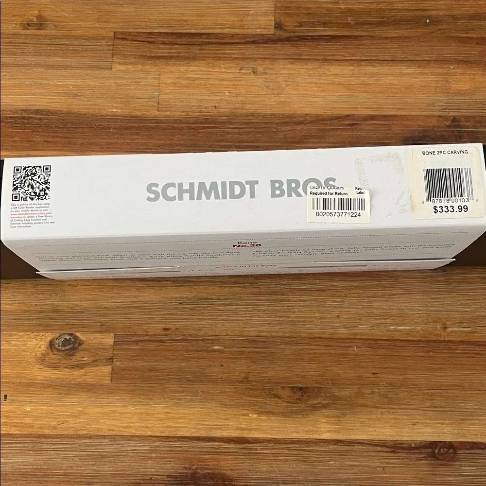 Schmidt Brothers Germany Cutlery Carving Fork Slicing Knife Set 2 pcs $333
